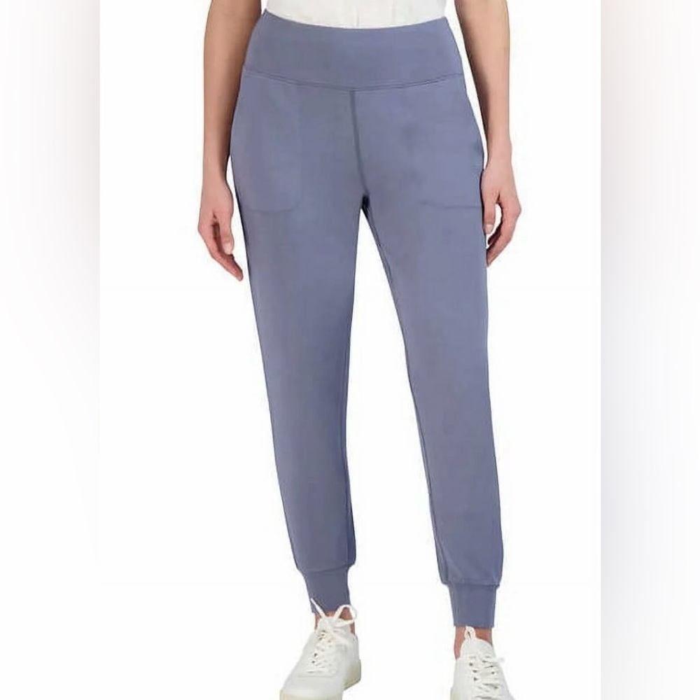 🆕 SAGE Collective Woman Pull On Joggers Blue Gray Medium